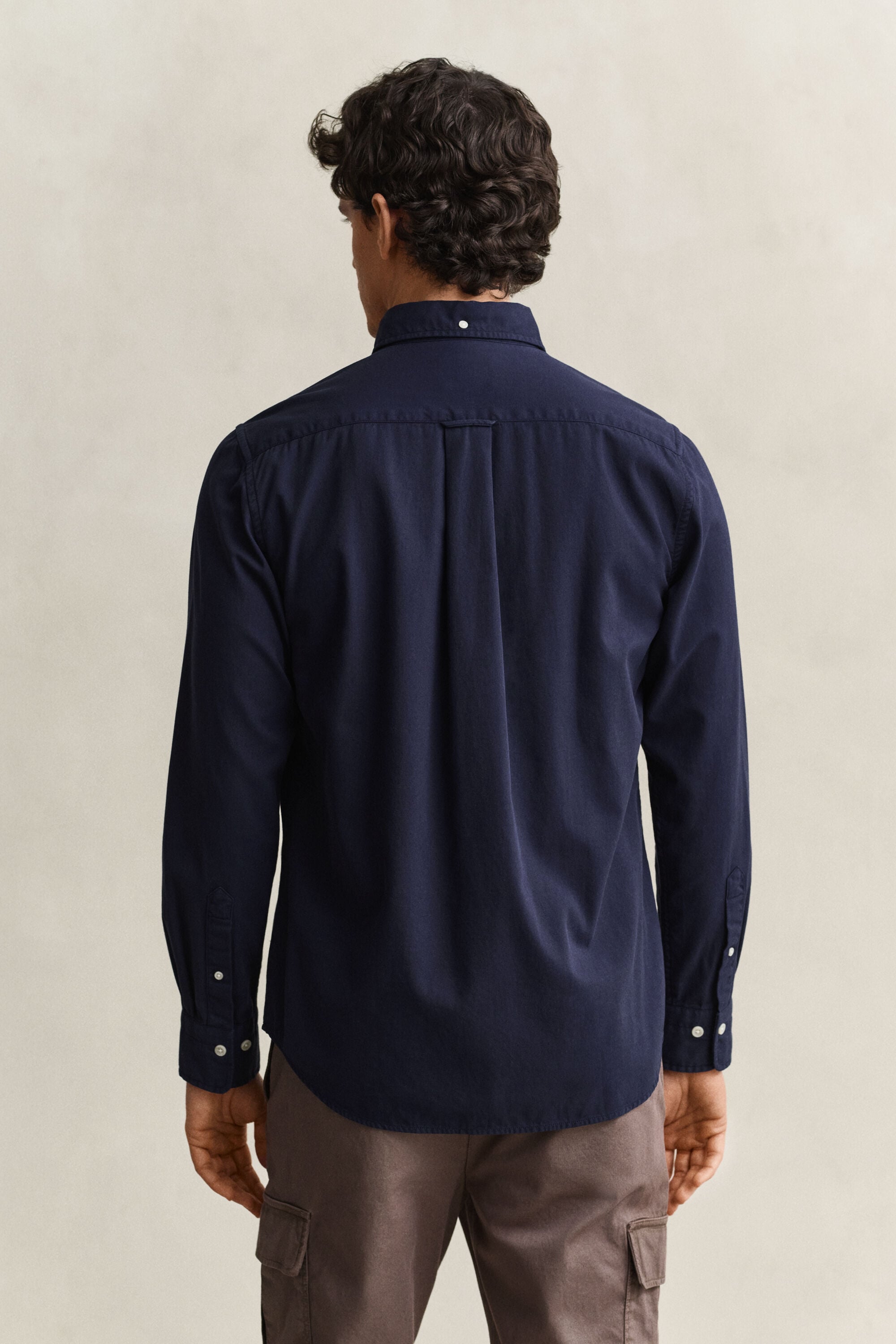 Camisa em sarja regular fit