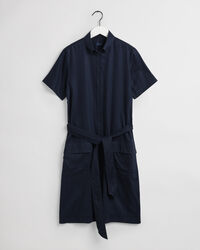 Vestido-camisa safari