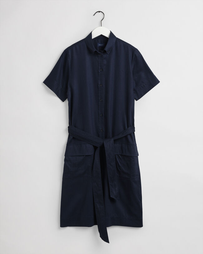 Vestido-camisa safari