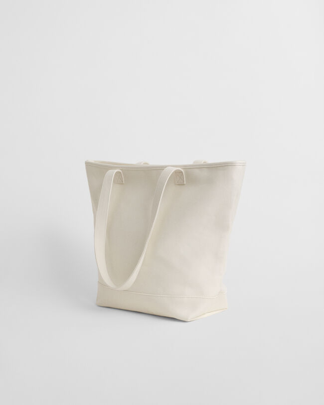 Mala tote em lona de algodão