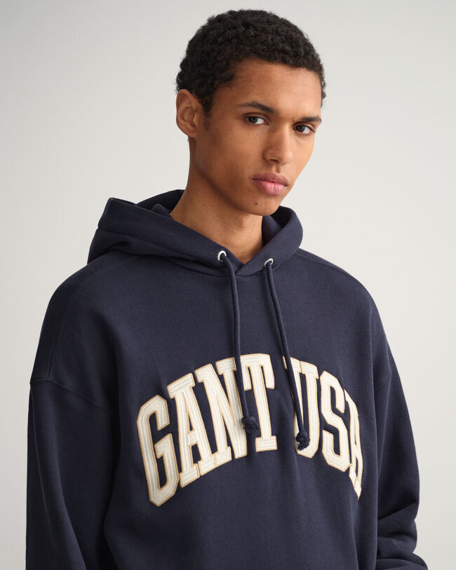 Sweatshirt com capuz desportiva USA Graphic