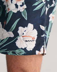 Oleander Print Swim Shorts