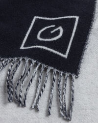 Cachecol em lã de dupla face