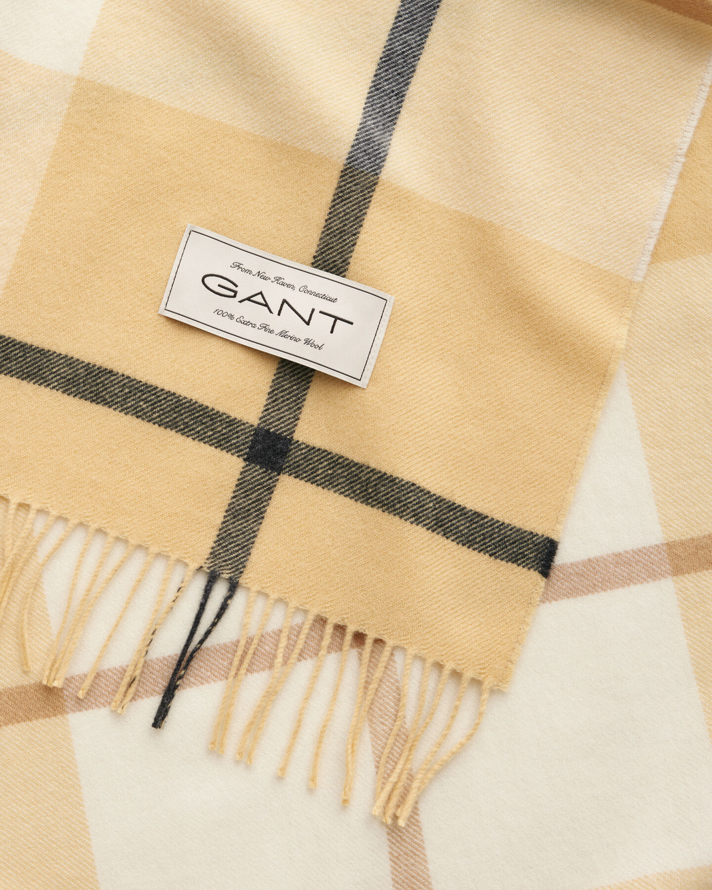 Manta decorativa em lã de merino extrafina