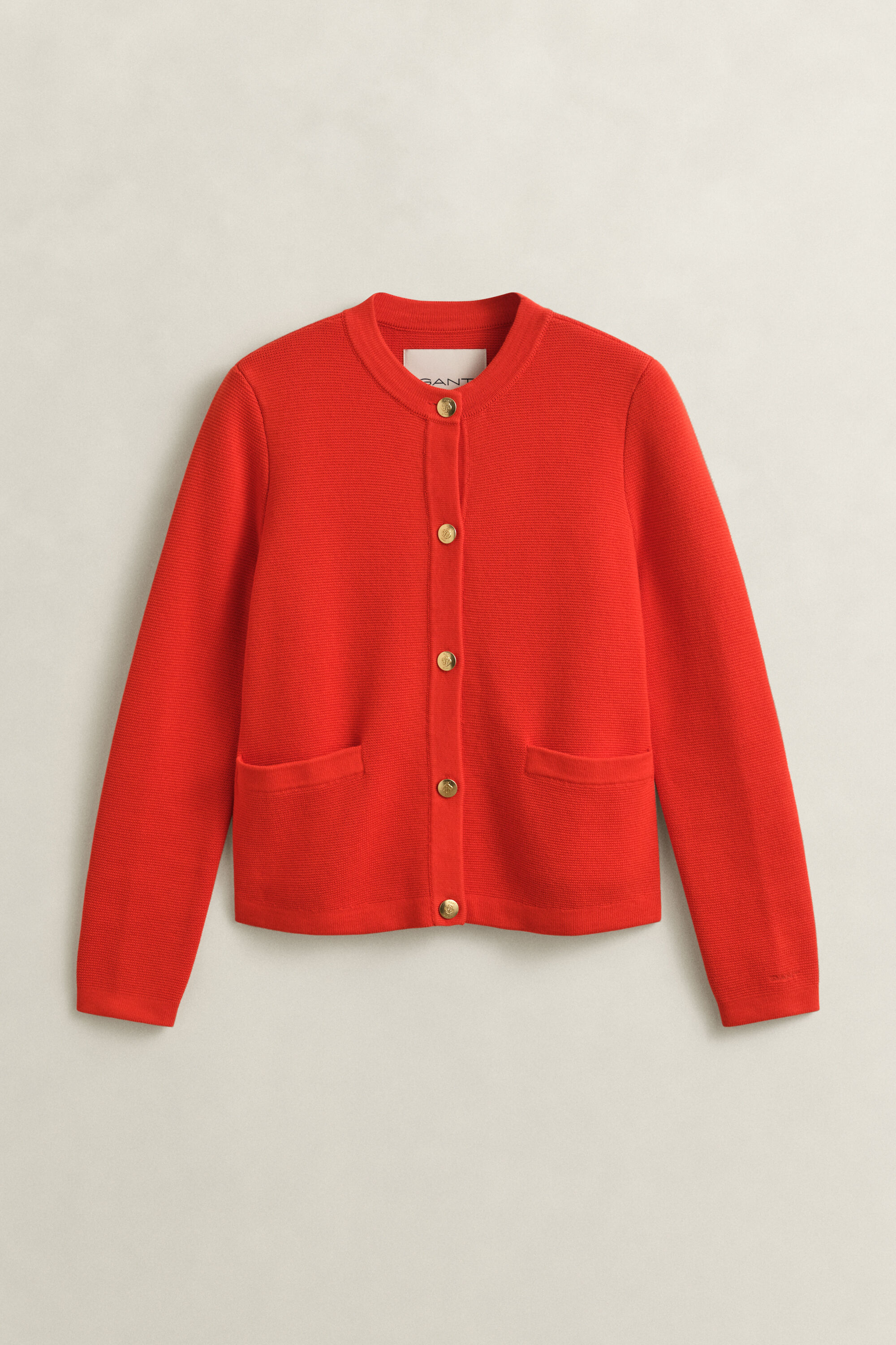 Casaco de malha em algodão