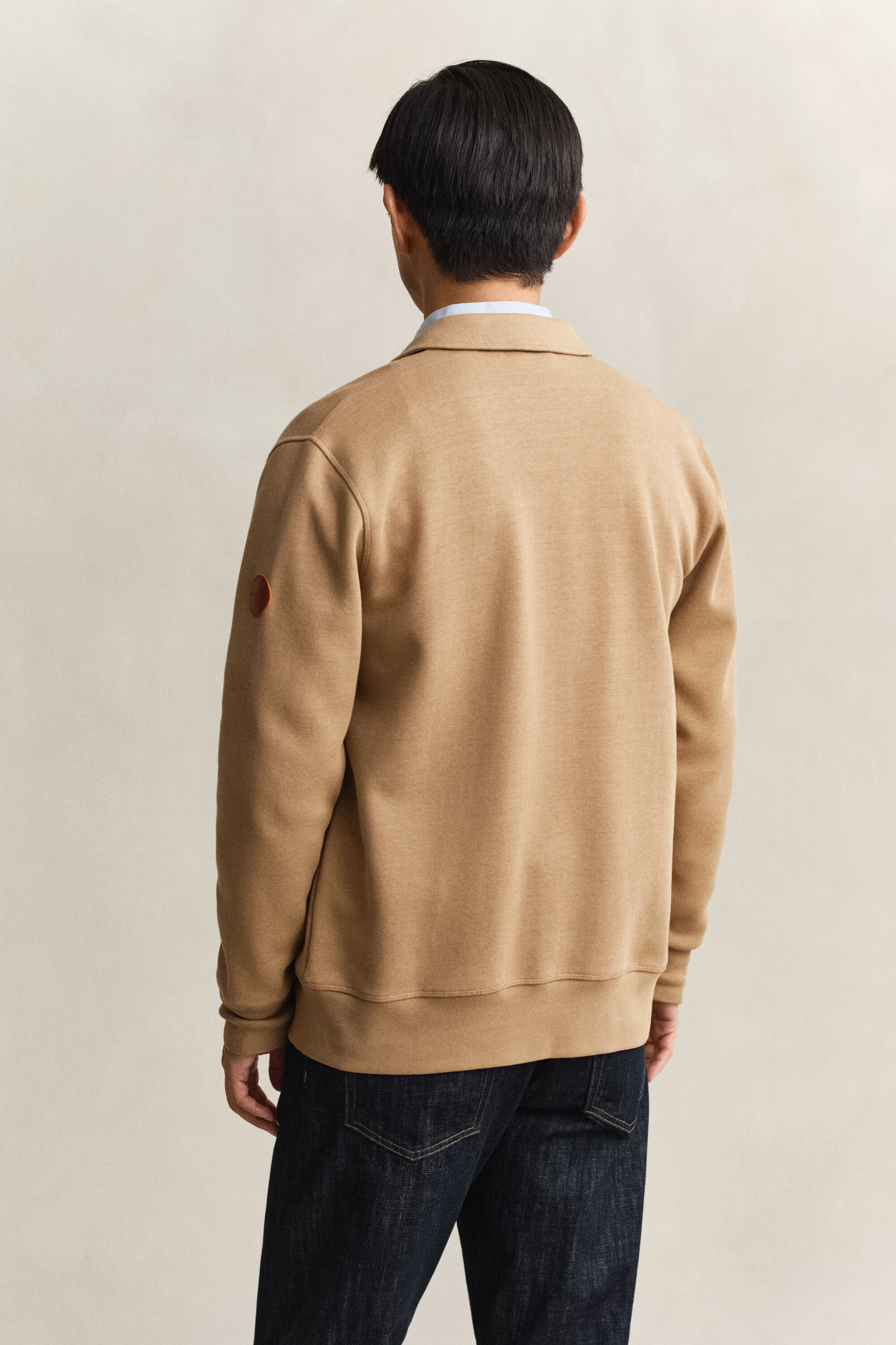 Sweatshirt com fecho de correr Ponte Di Roma