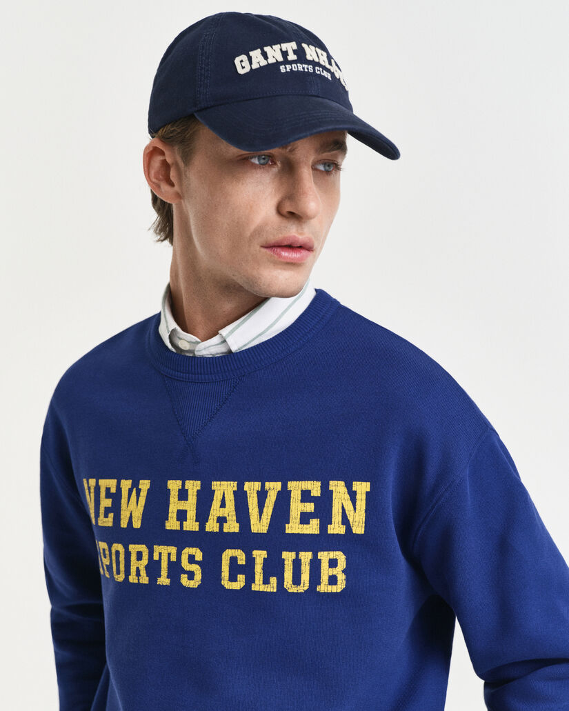 Sweatshirt com decote redondo Graphic