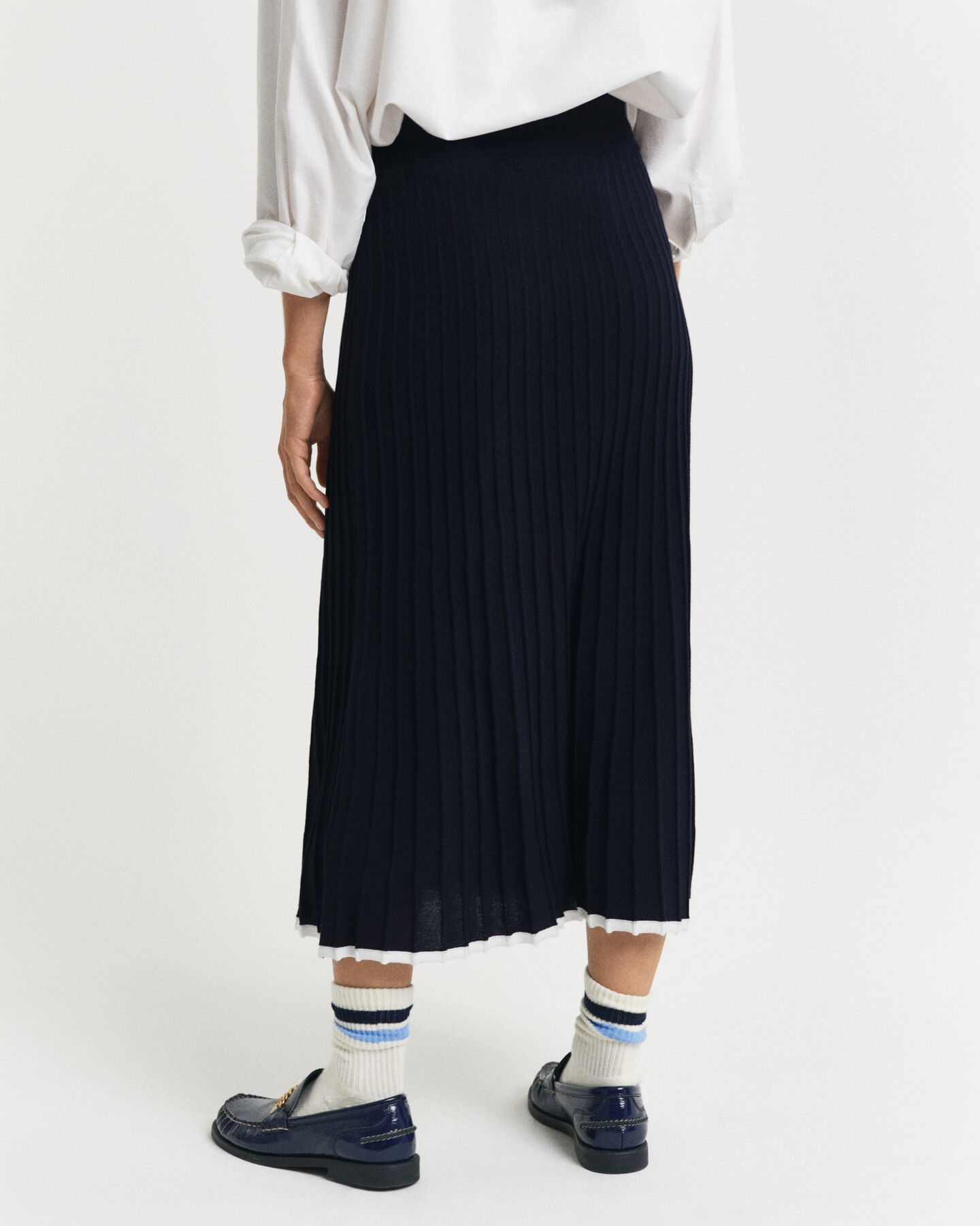 Saia em malha de viscose