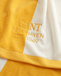 Toalha de praia às riscas arrojadas