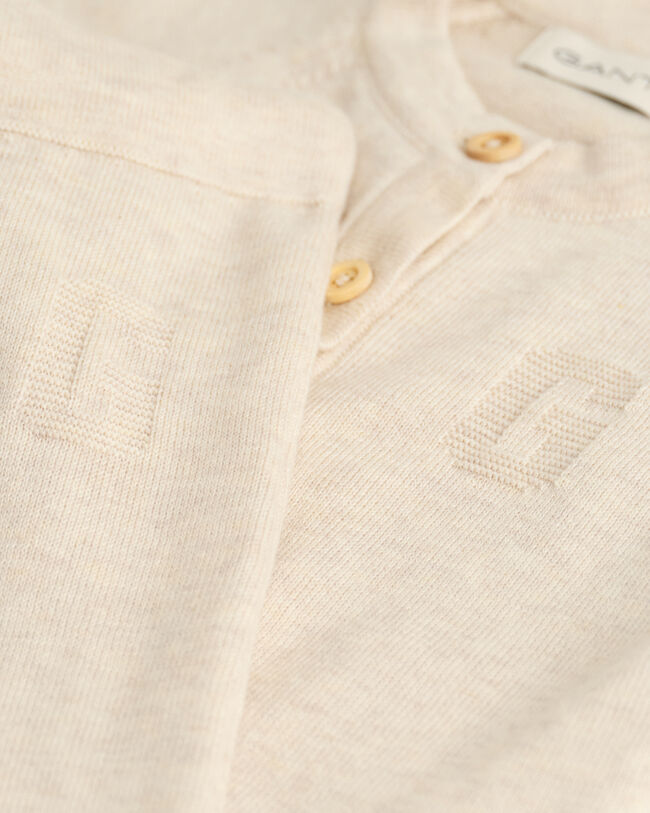 Conjunto de oferta com cal&ccedil;as e casaco de malha Baby