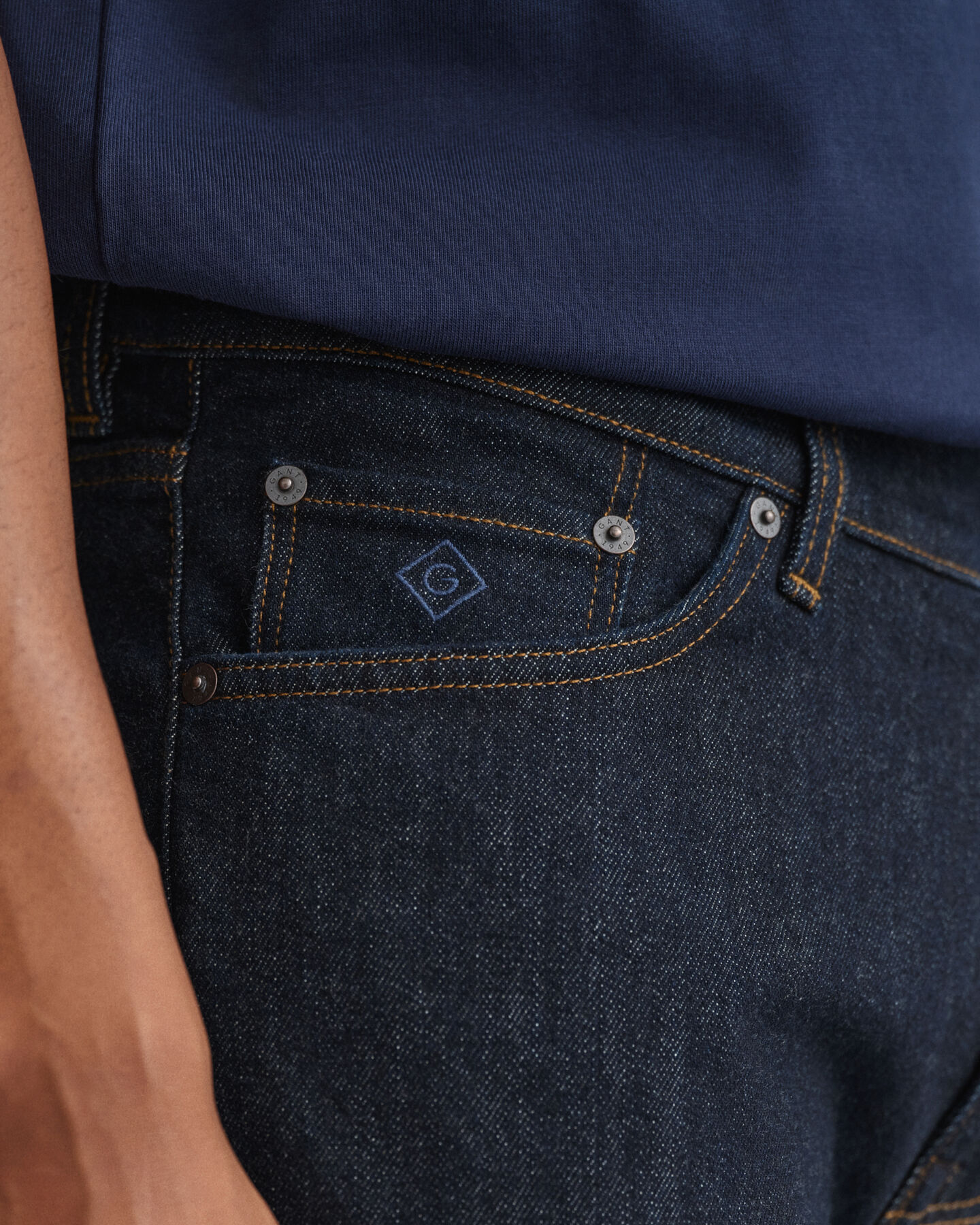 Calças Hayes slim fit