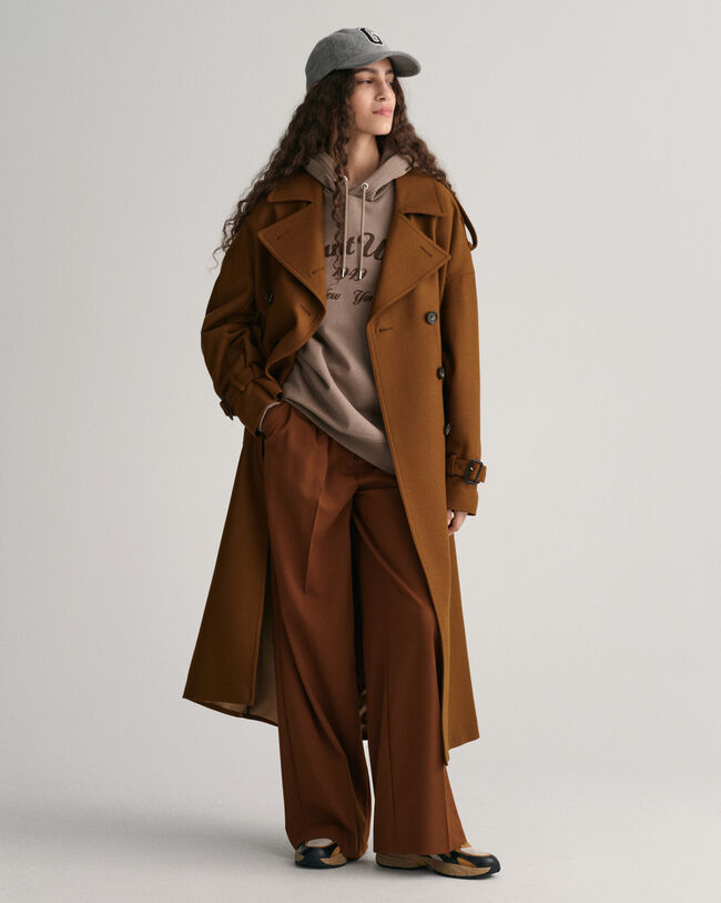 Sweatshirt com capuz Script Graphic