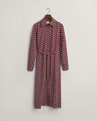 Vestido-camisa Geometric slim fit