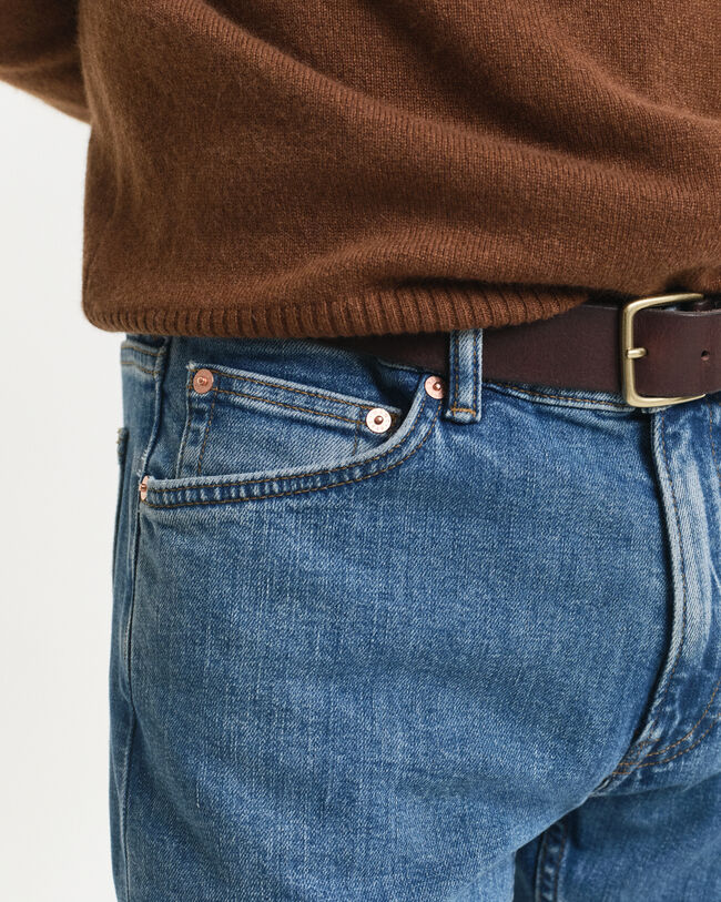 Calças de ganga Clean Wash regular fit