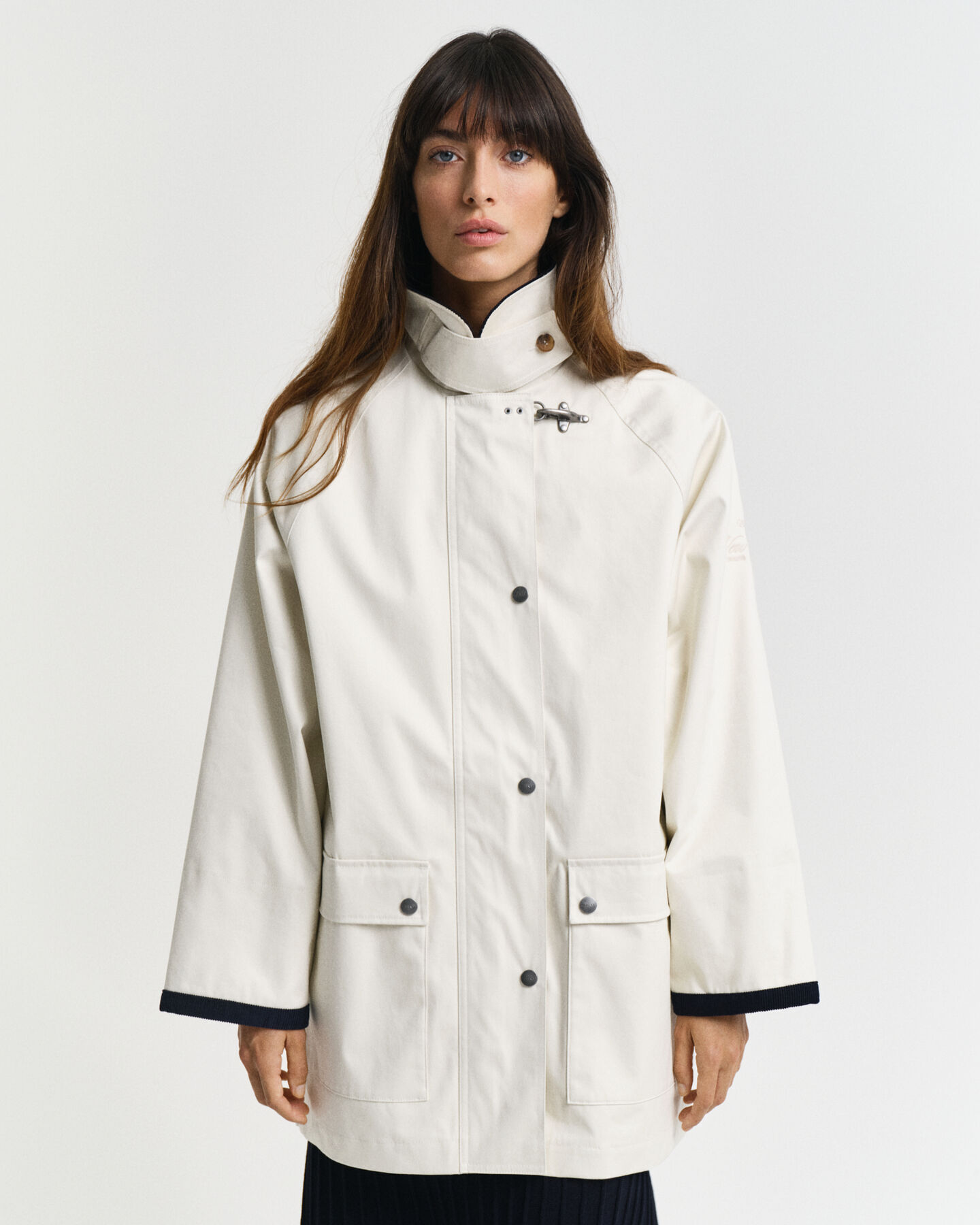 Casaco Sailing com colarinho Contrast