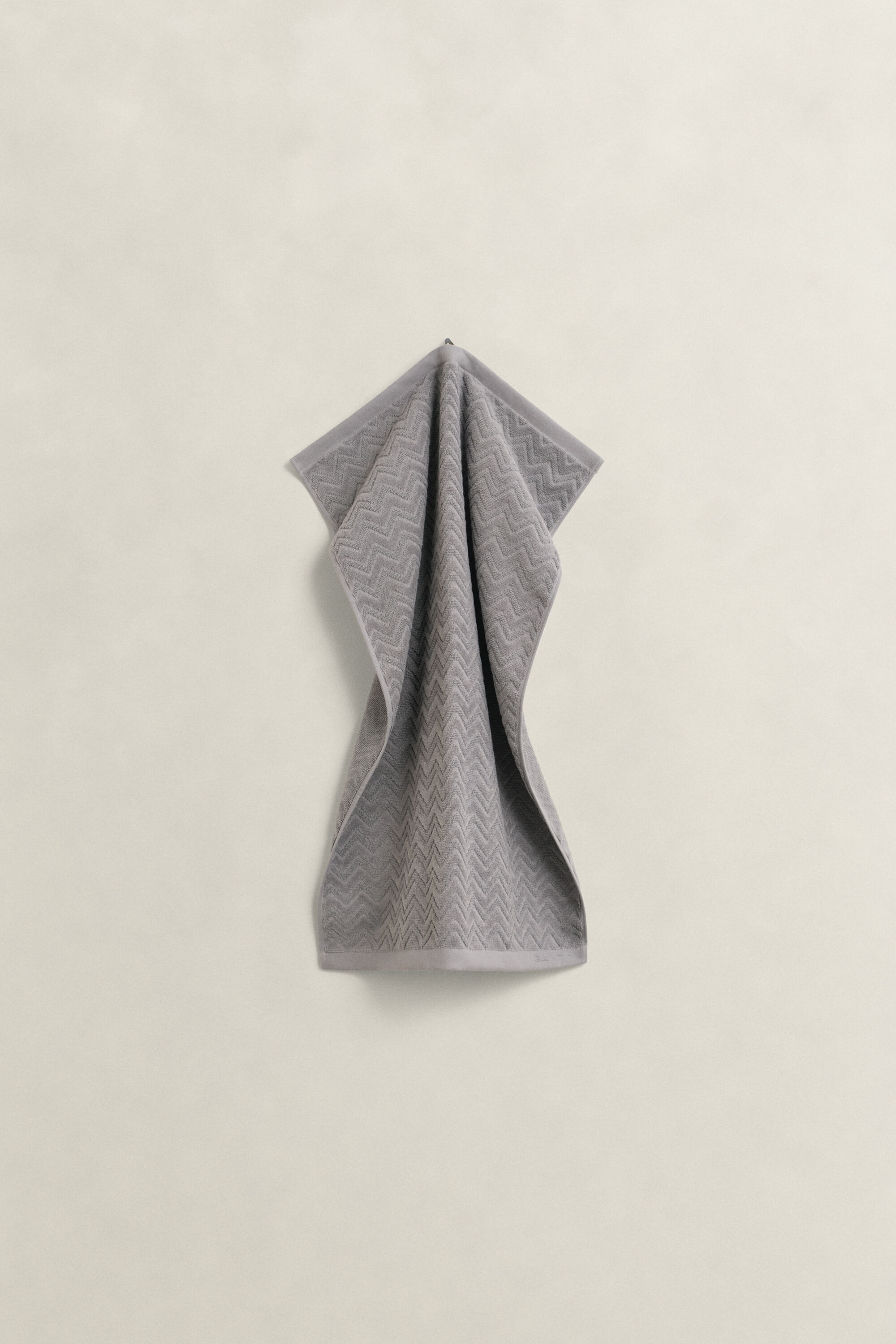 Toalha com padrão espinha de peixe Jacquard 30 x 50