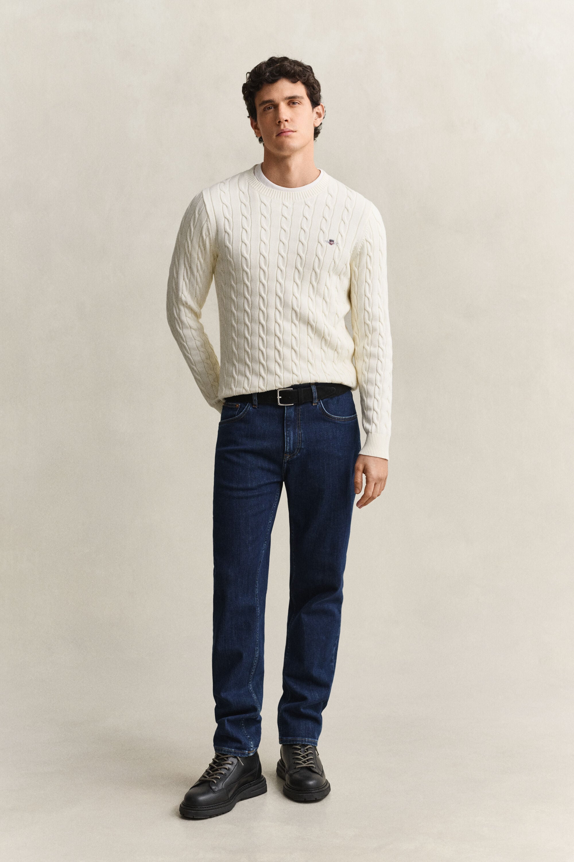 Calças de ganga Clean Wash regular fit