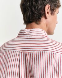 Camisa às riscas Textured regular fit