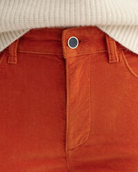 Cal&ccedil;as em bombazina pelo tornozelo Farla slim fit