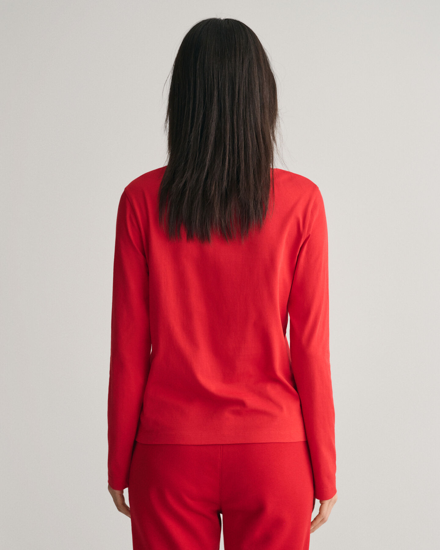 T-shirt de manga comprida com decote redondo G