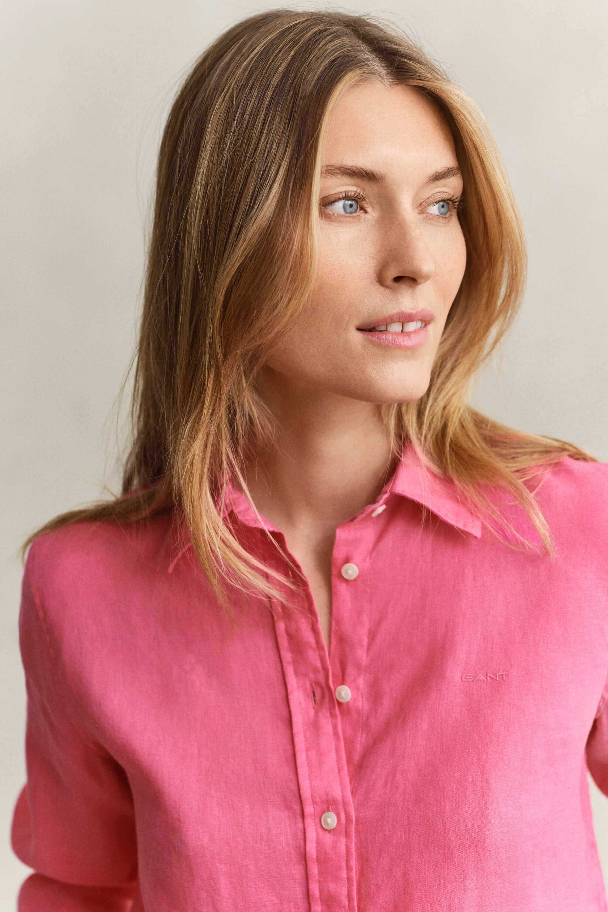 Camisa de linho regular fit