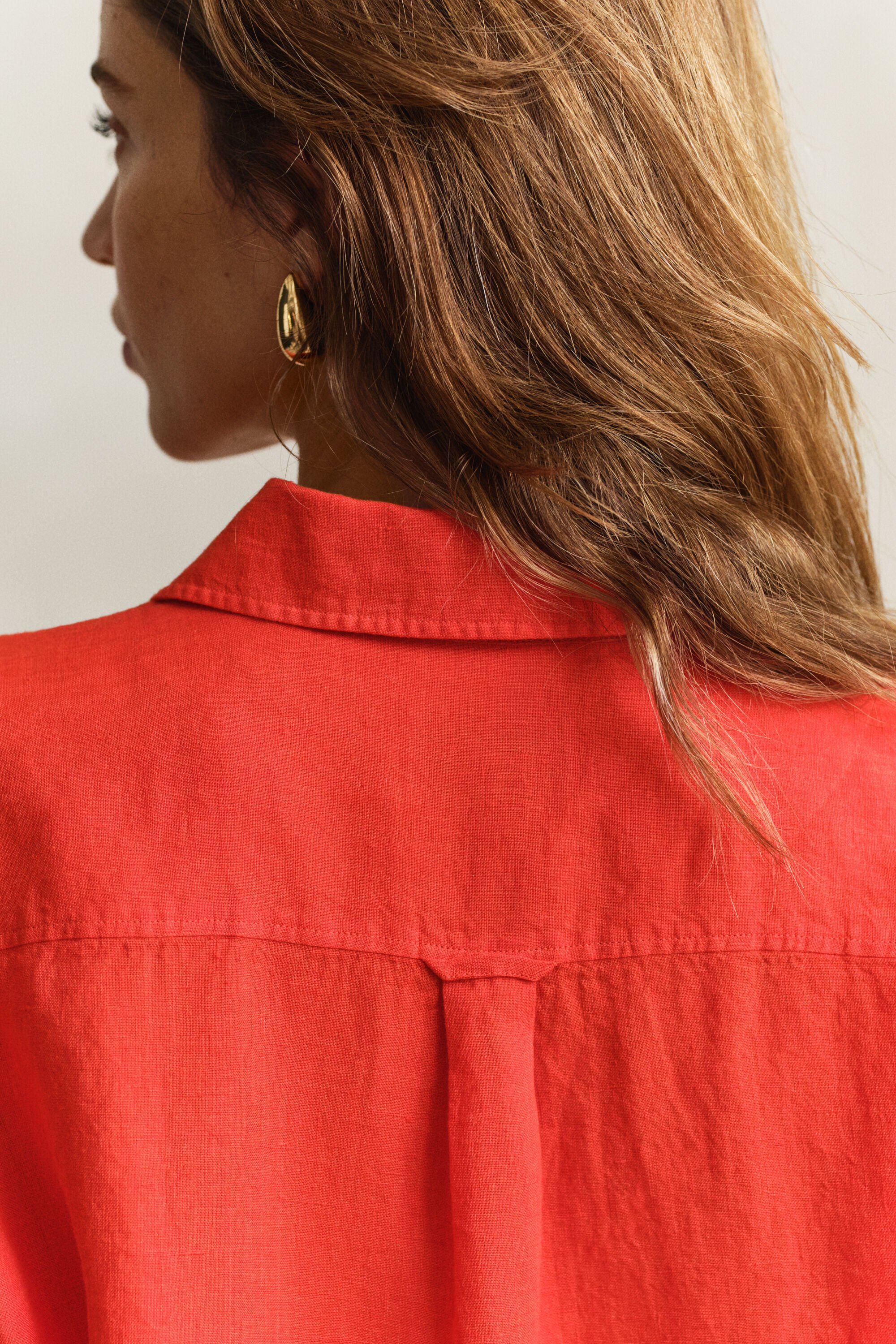 Camisa de linho relaxed fit