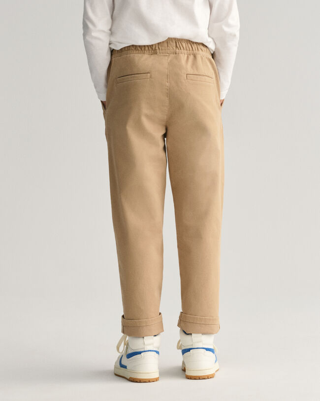 Cal&ccedil;as pull-on em tecido Kids