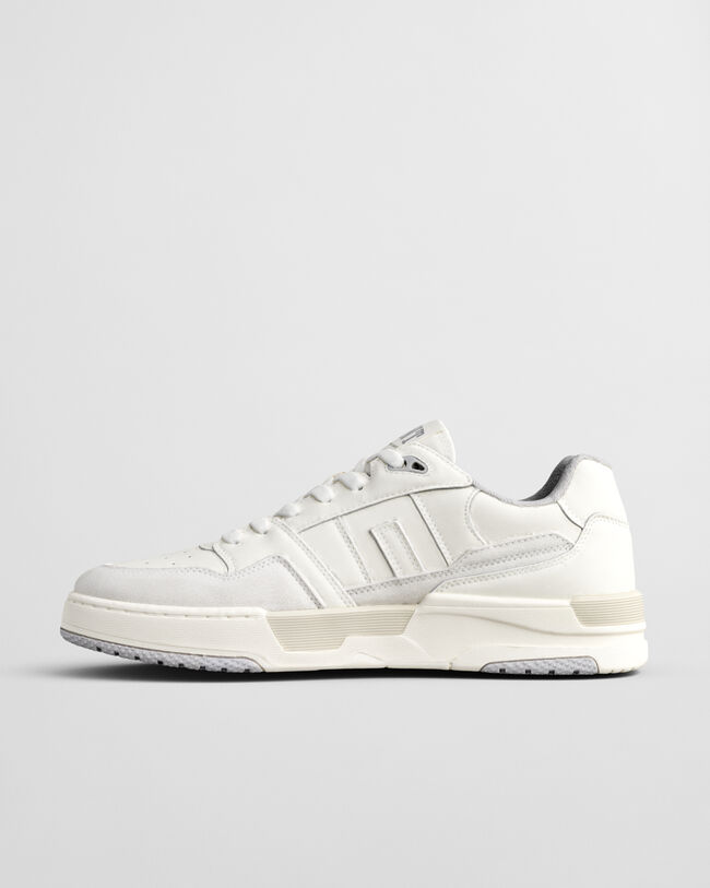 T&eacute;nis em pele e camur&ccedil;a Brookpal