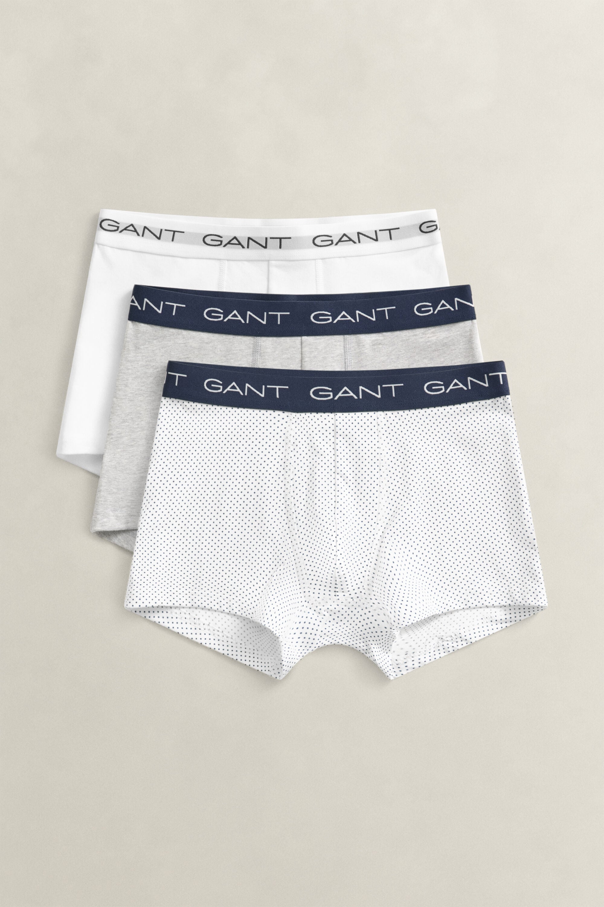 Pack de 3 boxers com estampado às bolinhas