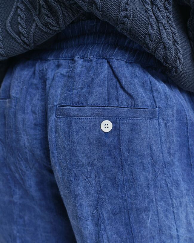 Calções em linho Resort relaxed fit