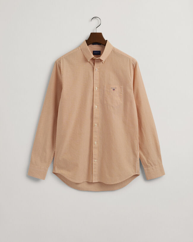 Camisa Banker em popelina regular fit