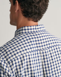 Camisa Oxford Archive com padr&atilde;o de xadrez regular fit