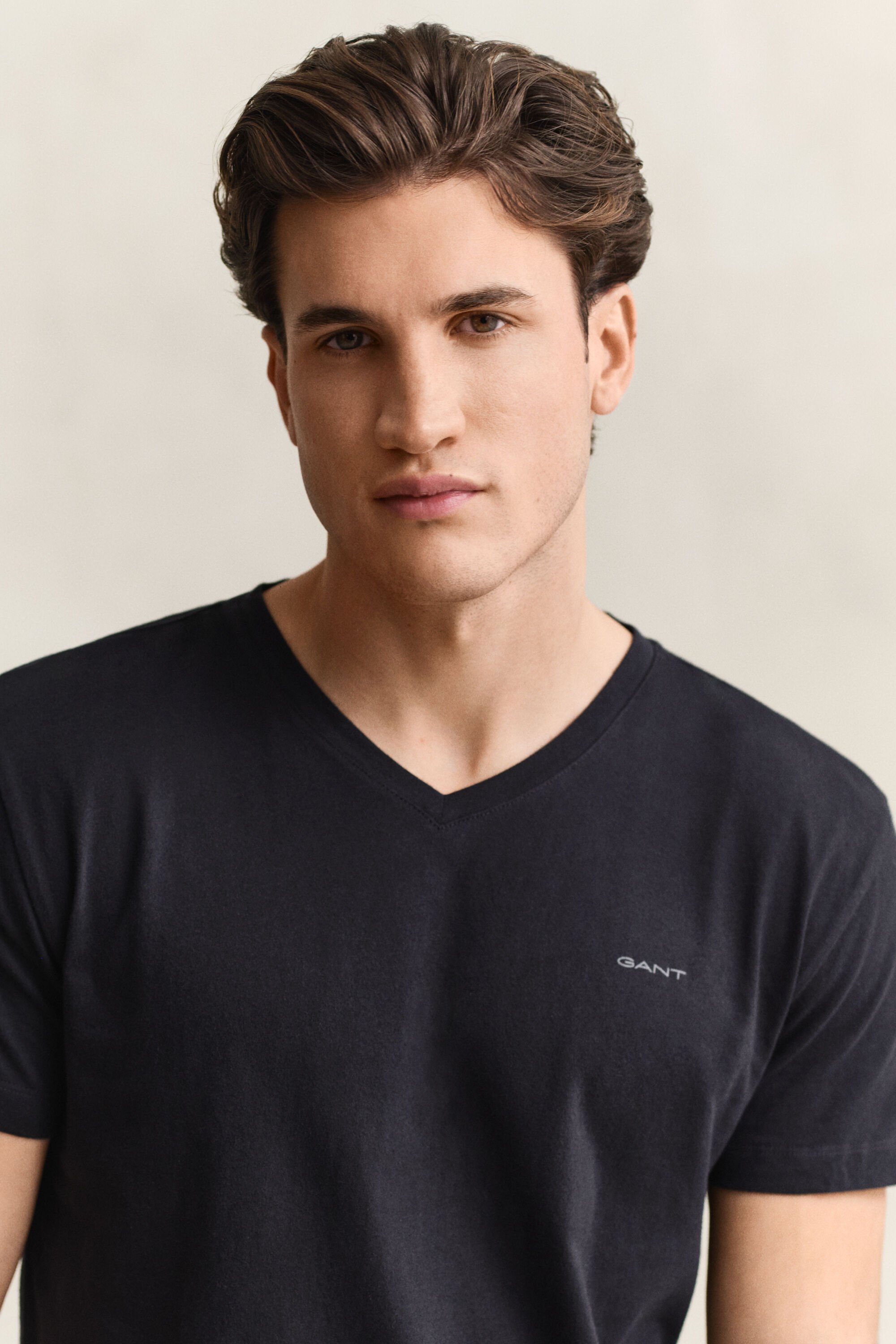 Pack de duas t-shirts com decote em V