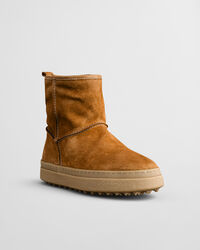 Botas pull-on em camurça Snowhill