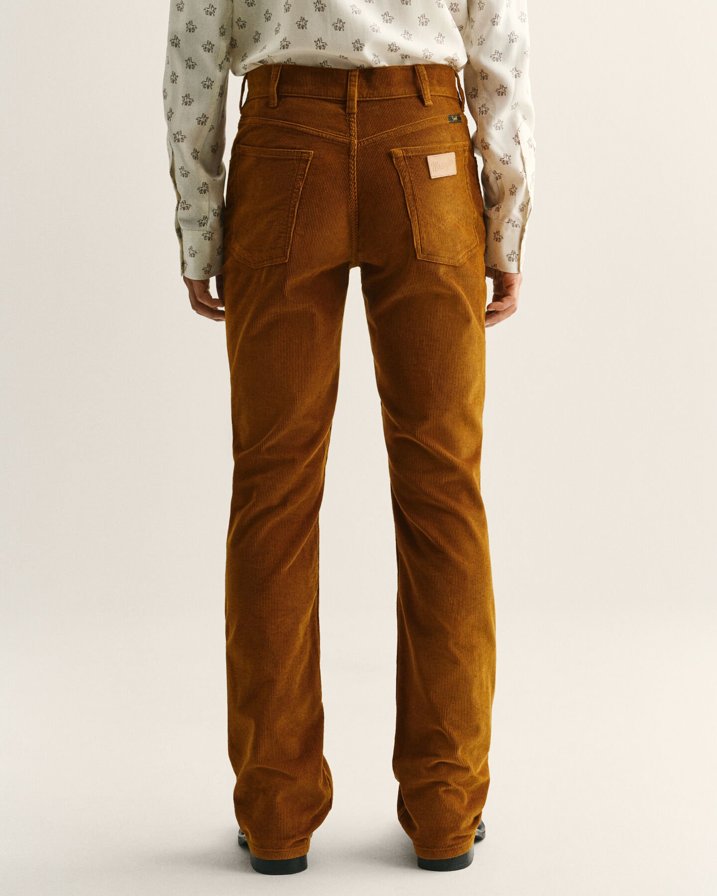Calças de bombazina Bootcut Wrangler x GANT
