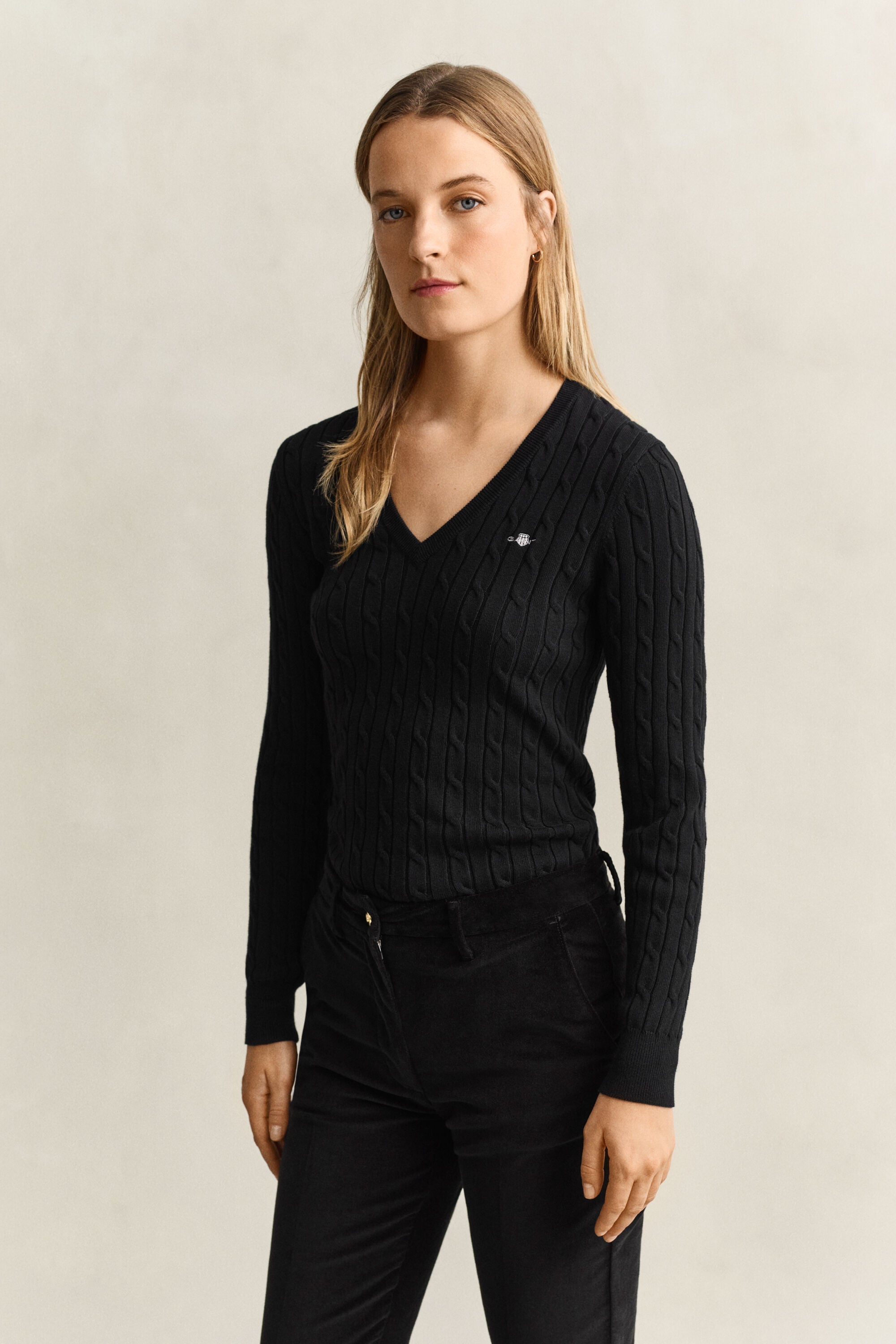 Camisola de malha entrançada Classic