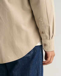 Camisa em sarja relaxed fit Solid