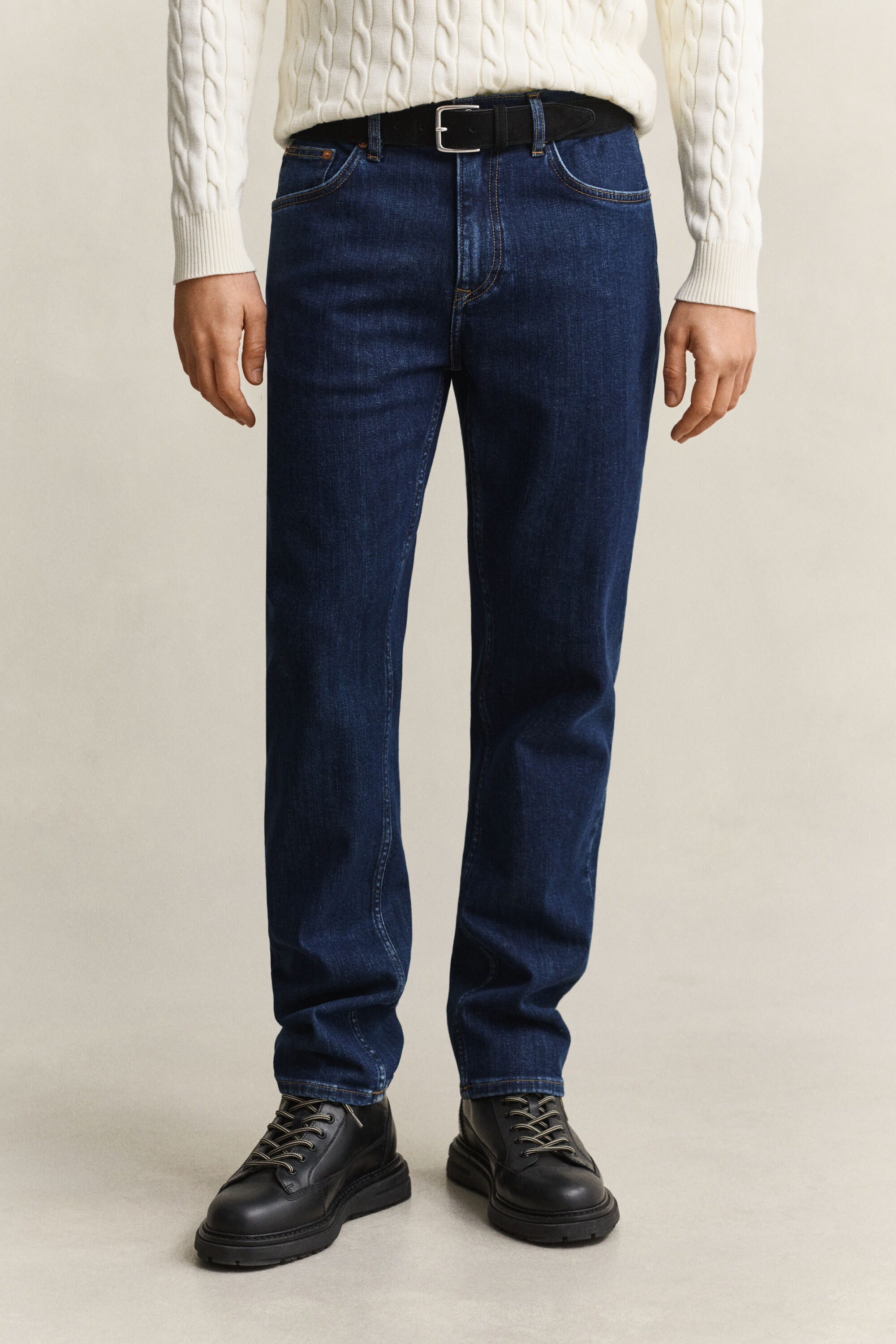 Calças de ganga Clean Wash regular fit