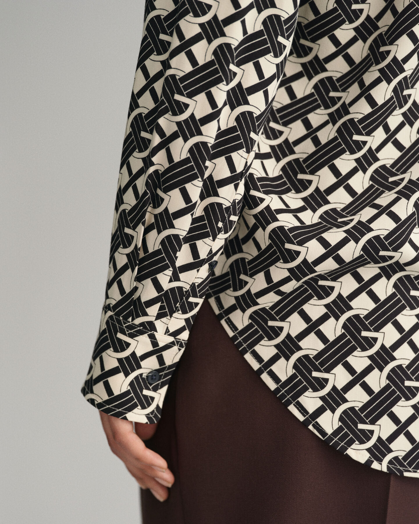 Camisa G Patterned relaxed fit