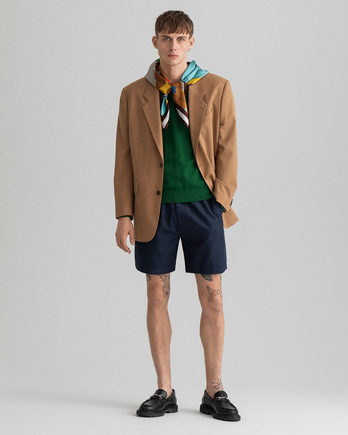 Calções com cordão