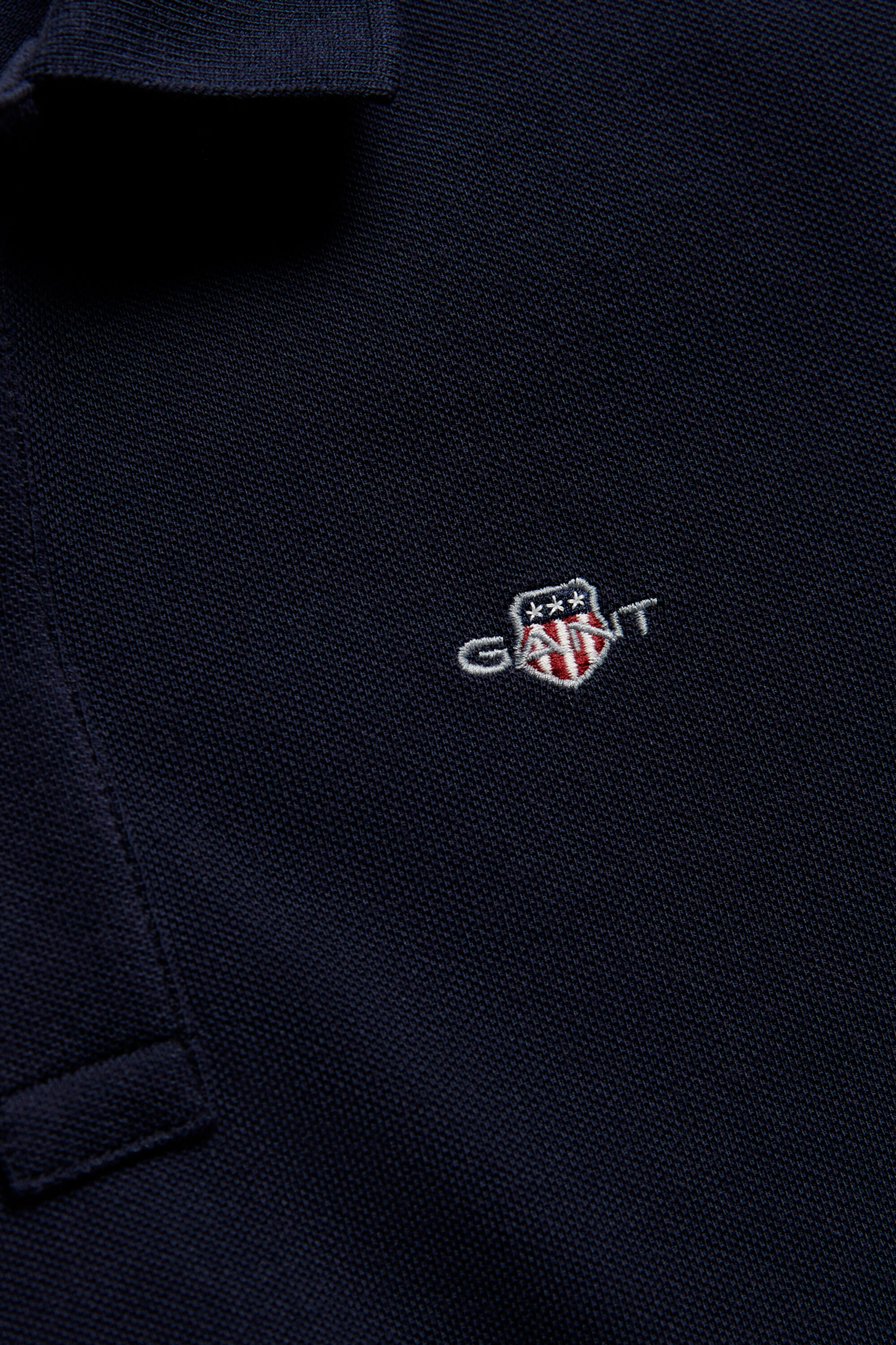 Polo em algodão piqué Shield Teens