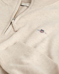 Sweatshirt com meio fecho em algodão Shield Teens