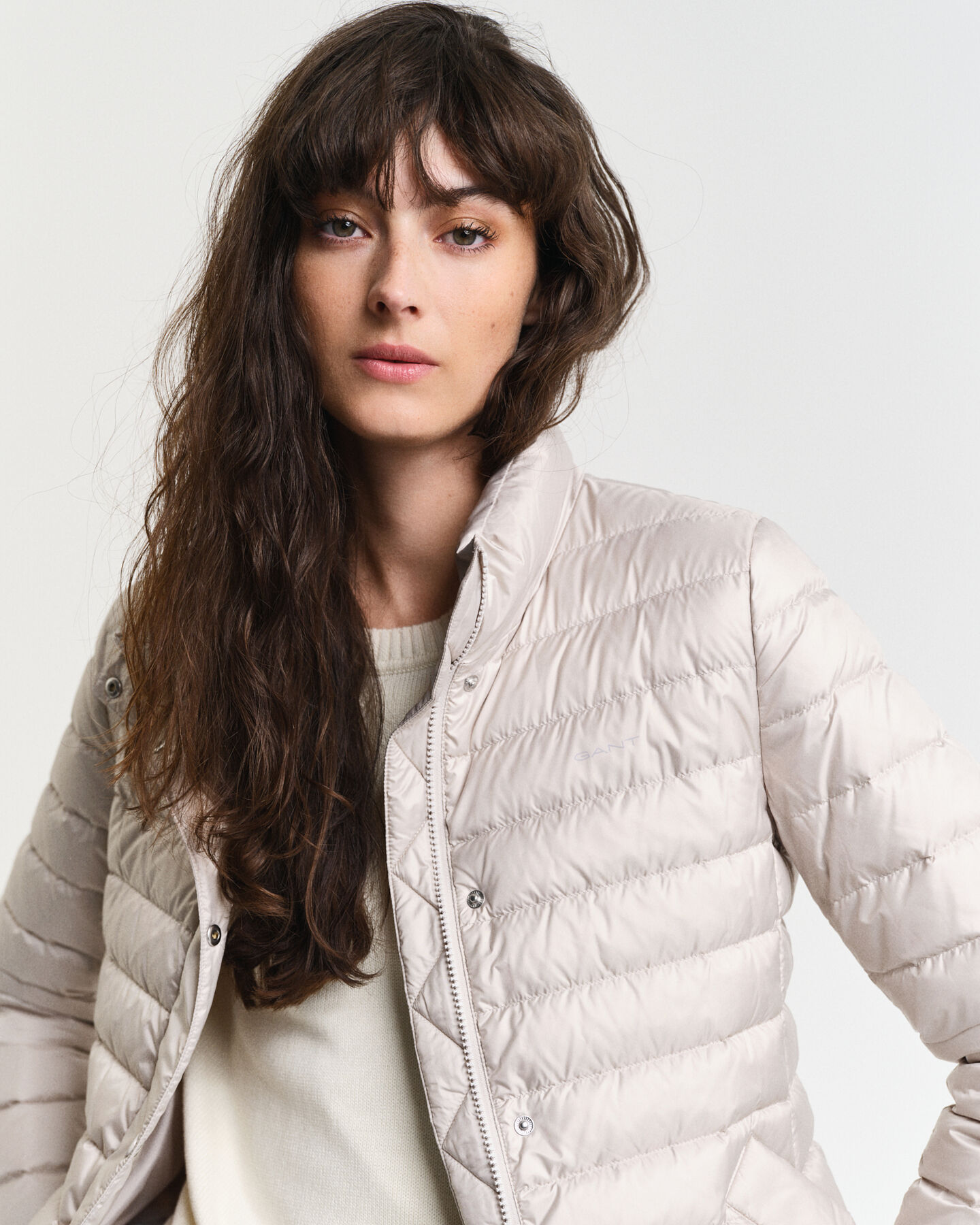 Blusão de penas leve