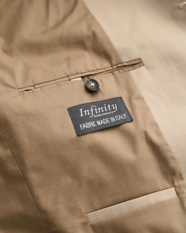 Blazer em algodão regular fit