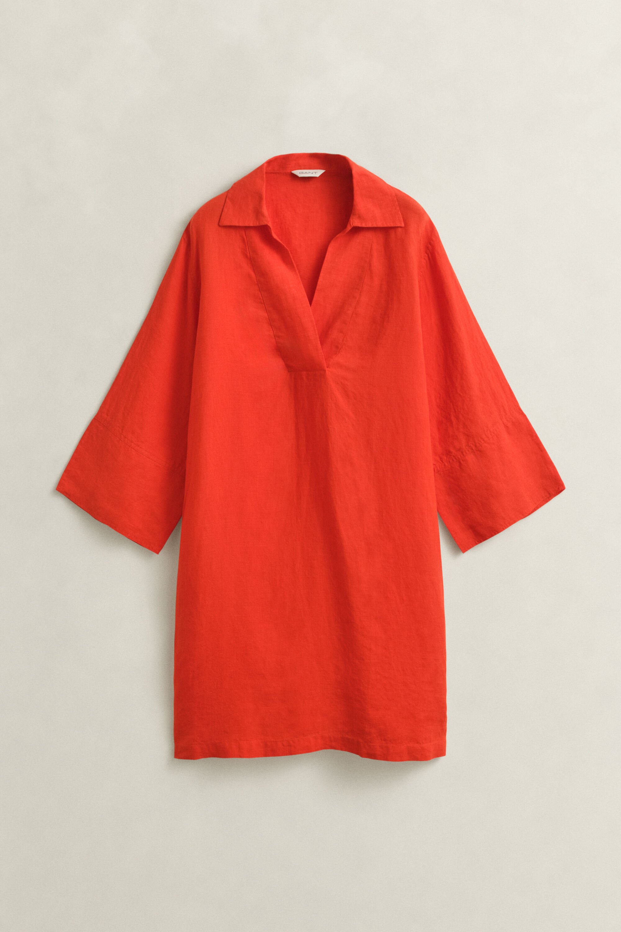 Vestido popover em linho