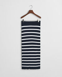 Saia em malha às riscas