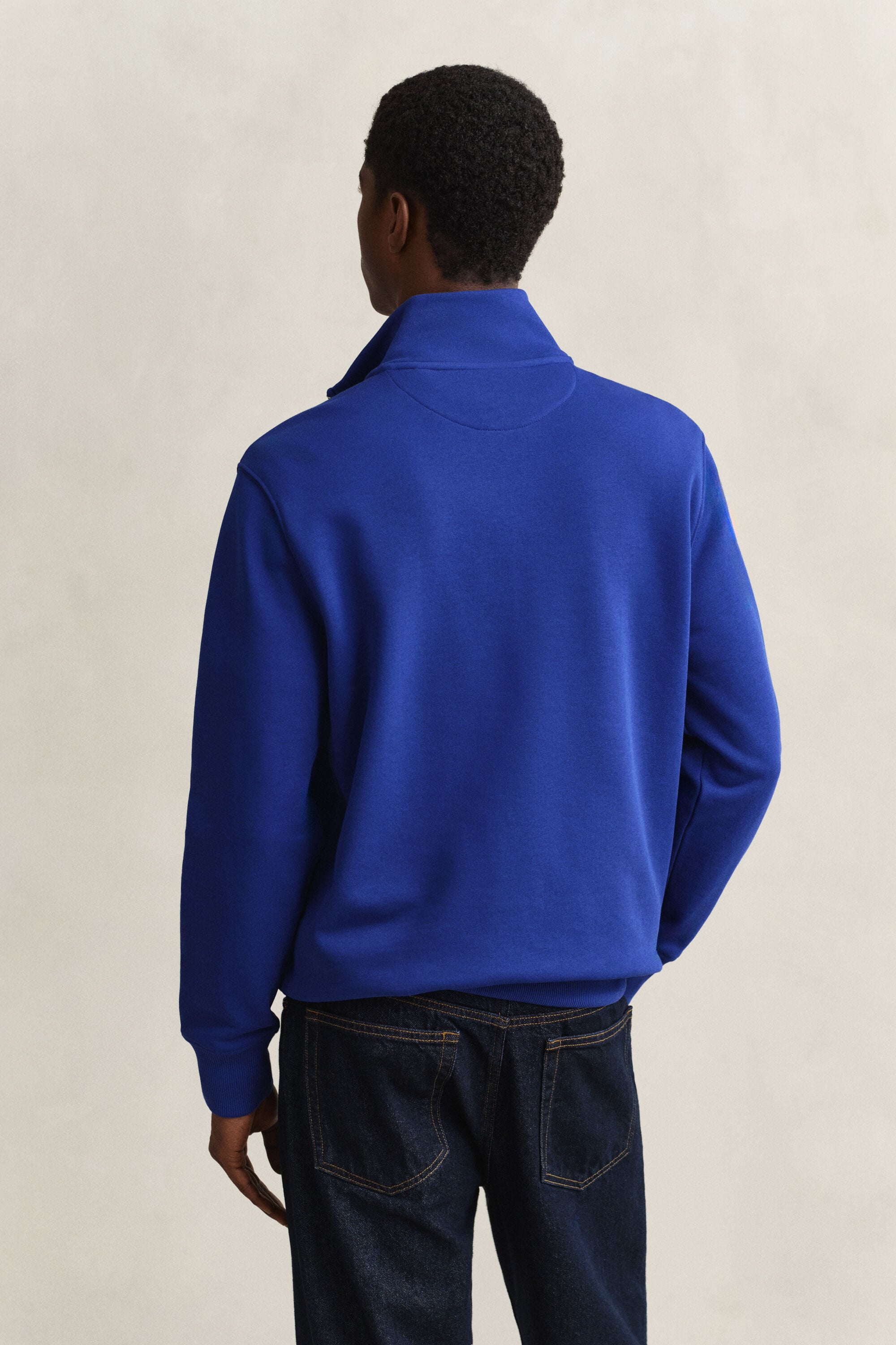 Sweatshirt com meio fecho Shield