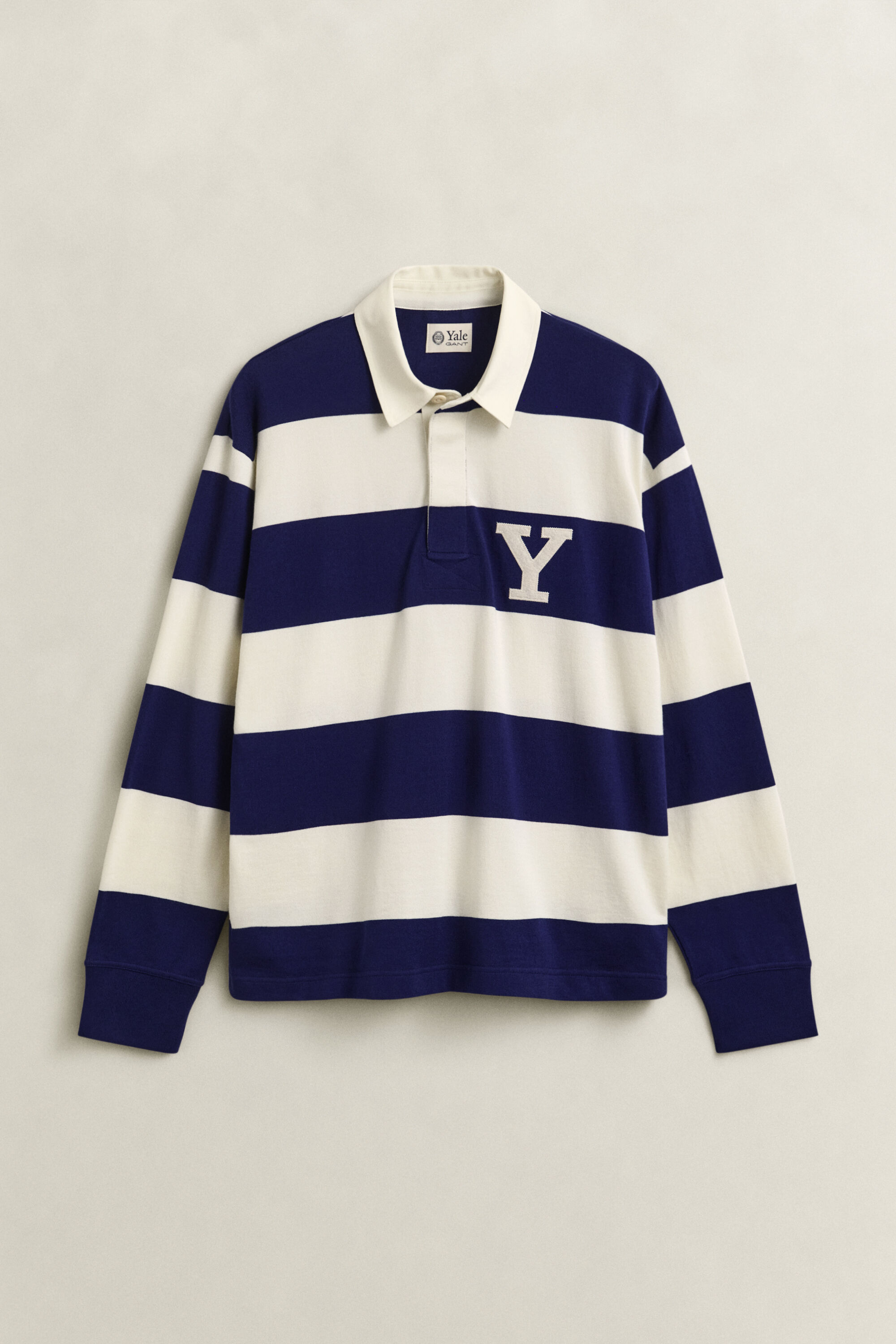 Heavy Rugger às riscas Gant x Yale