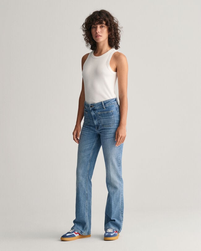 Cal&ccedil;as de ganga evas&ecirc; slim fit