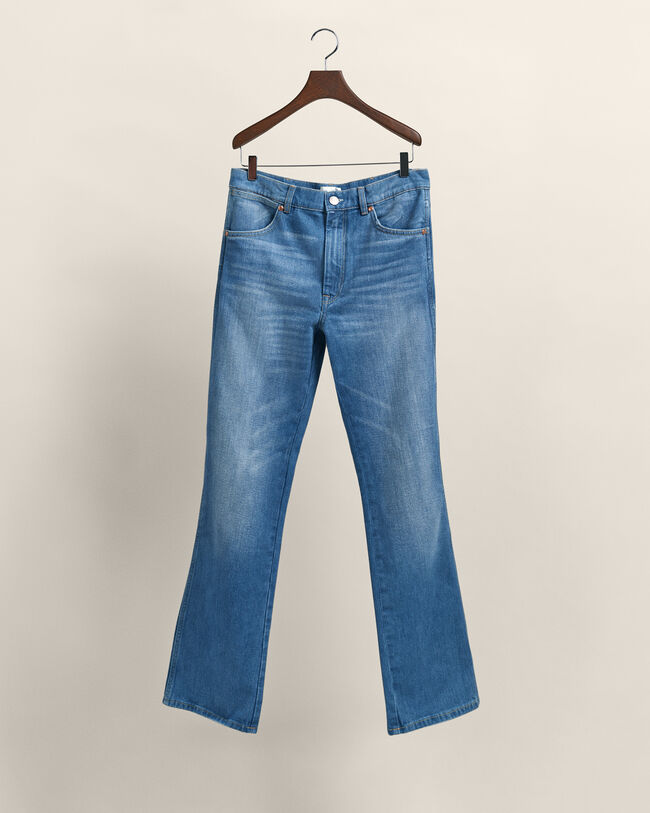 Calças de ganga Bootcut Wrangler x GANT